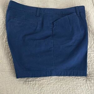 St. John Bay navy blue shorts 5 inch inseam size 12